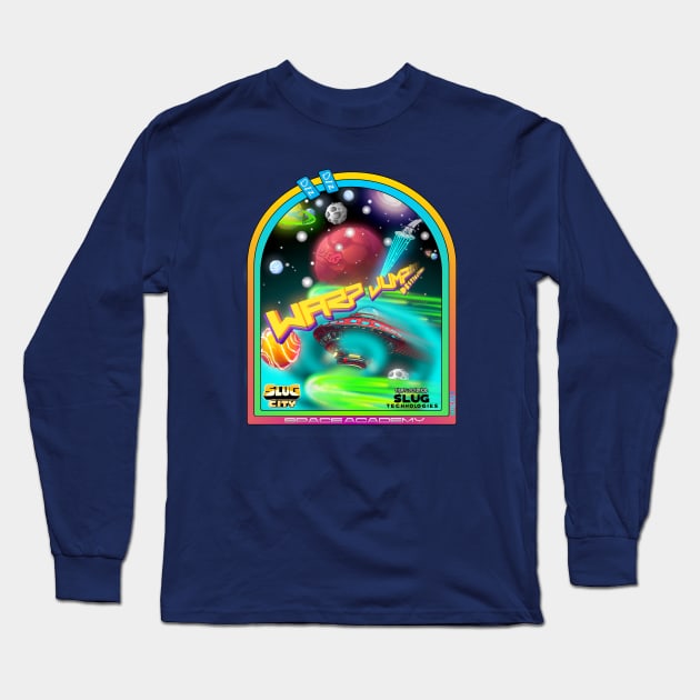 WARP JUMP Long Sleeve T-Shirt by Invad3rDiz